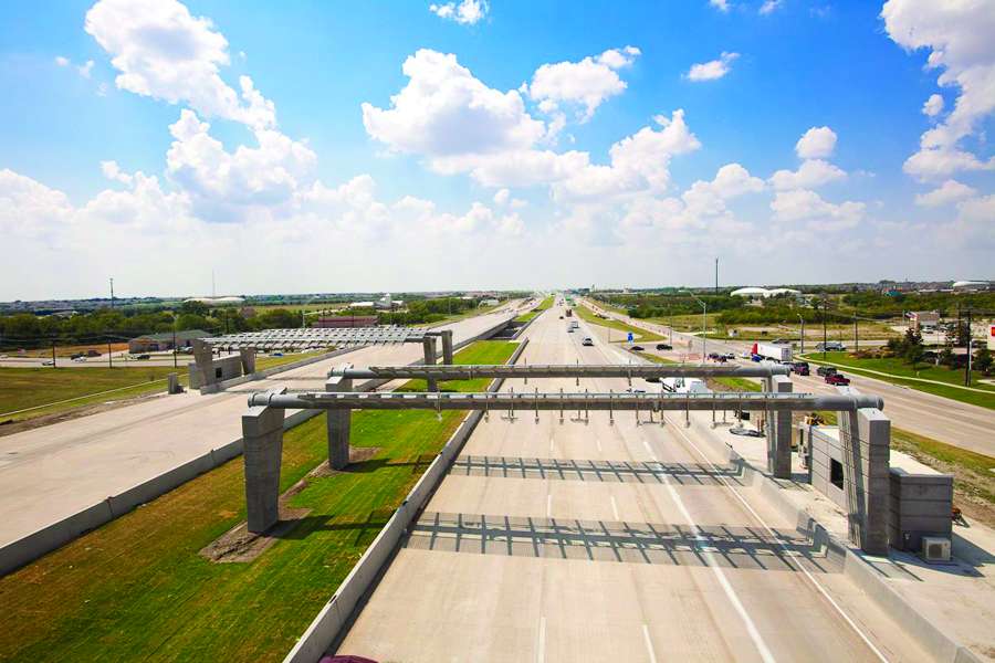 Sam Rayburn Tollway gantries