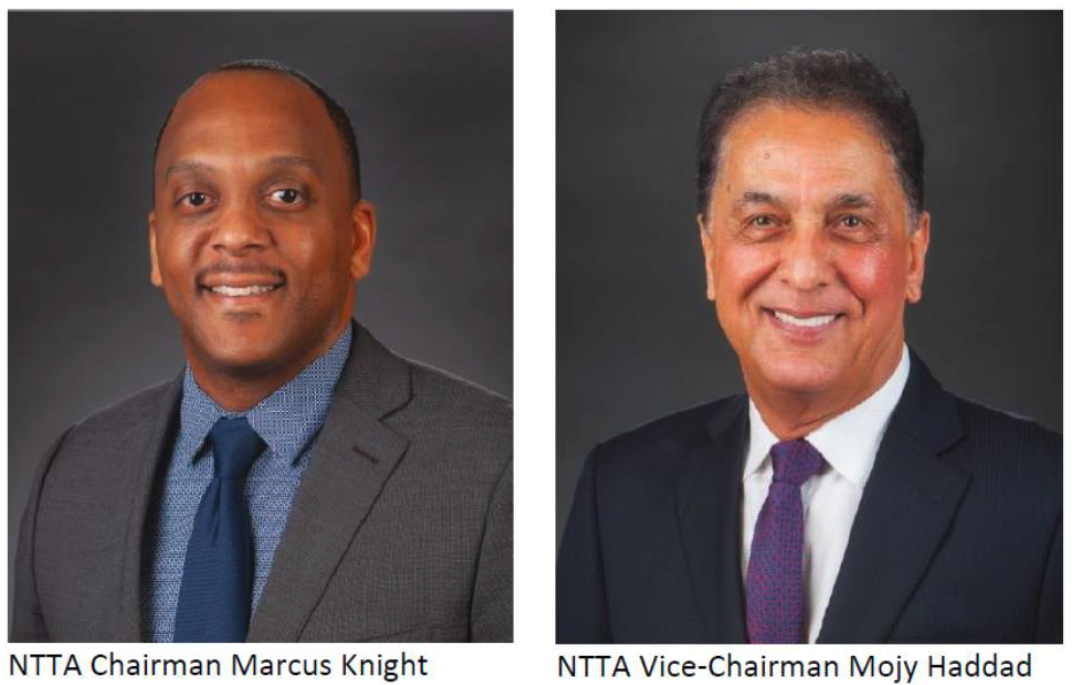 New NTTA Officers Marcus Knight and Mojy Haddad