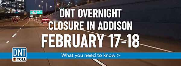 February TollTag Insider DART Closure image