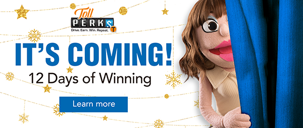 2023 November TollTag Insider Twelve Days of Winning Image