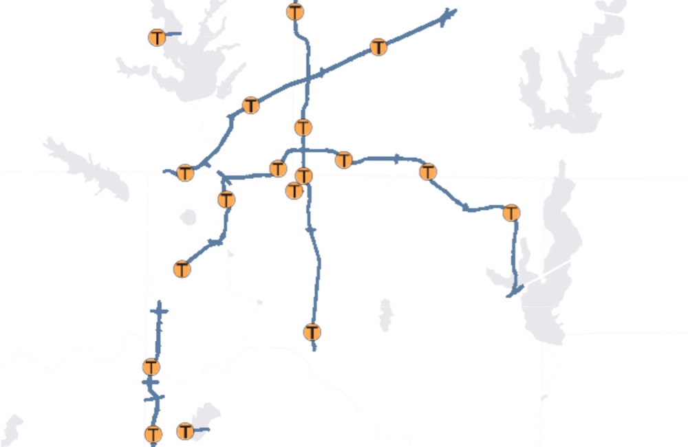 Toll Rate Map