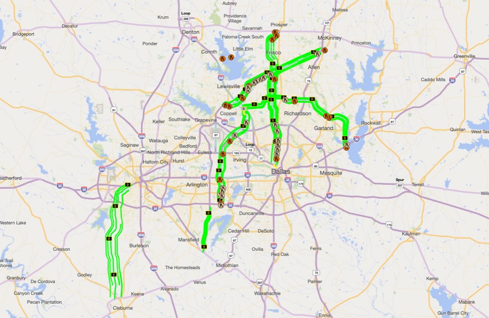Traffic Update Map